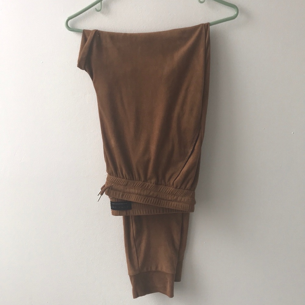 ZARA suede jogger